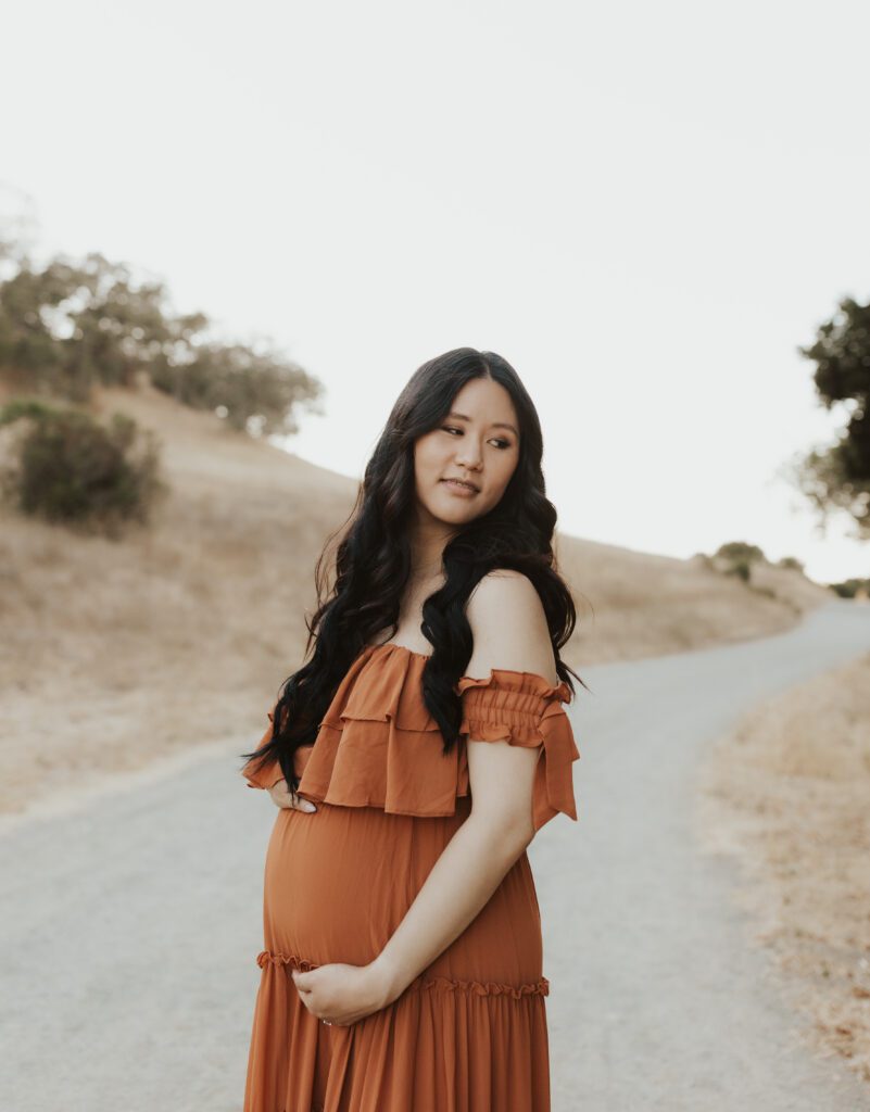 Grace Thao Photography, a NoCal Photographer, shares inspiration for a Bay Area Maternity Session at Rancho Antonia Preserve.