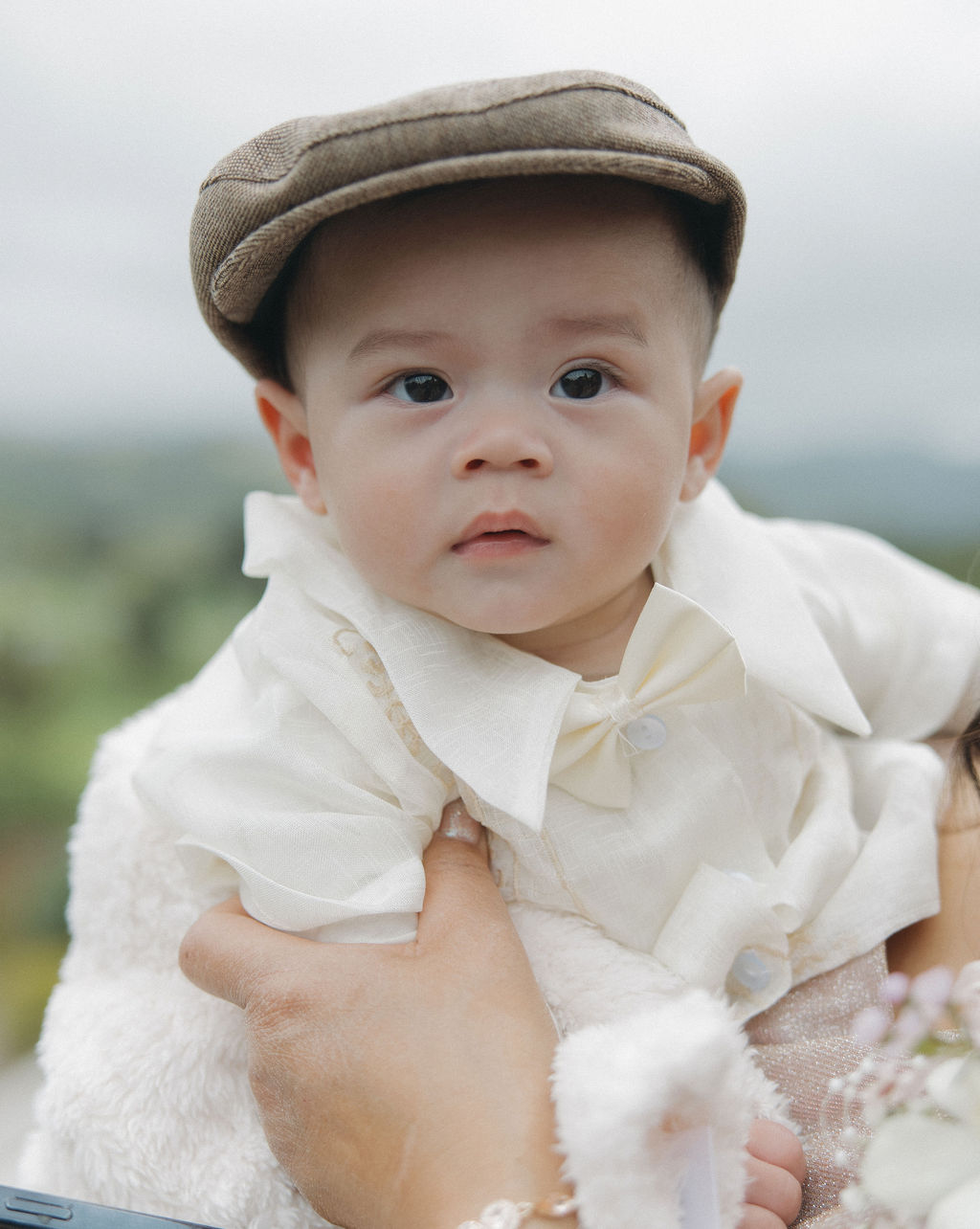 Baby at Monterey wedding