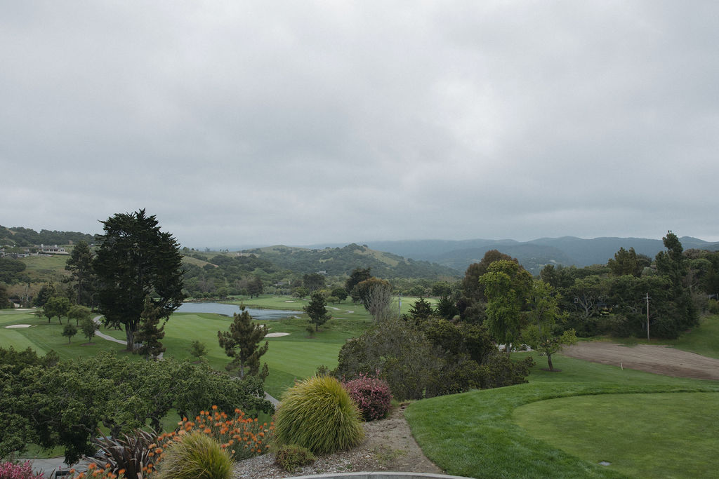 California mountains at Monterey wedding venue