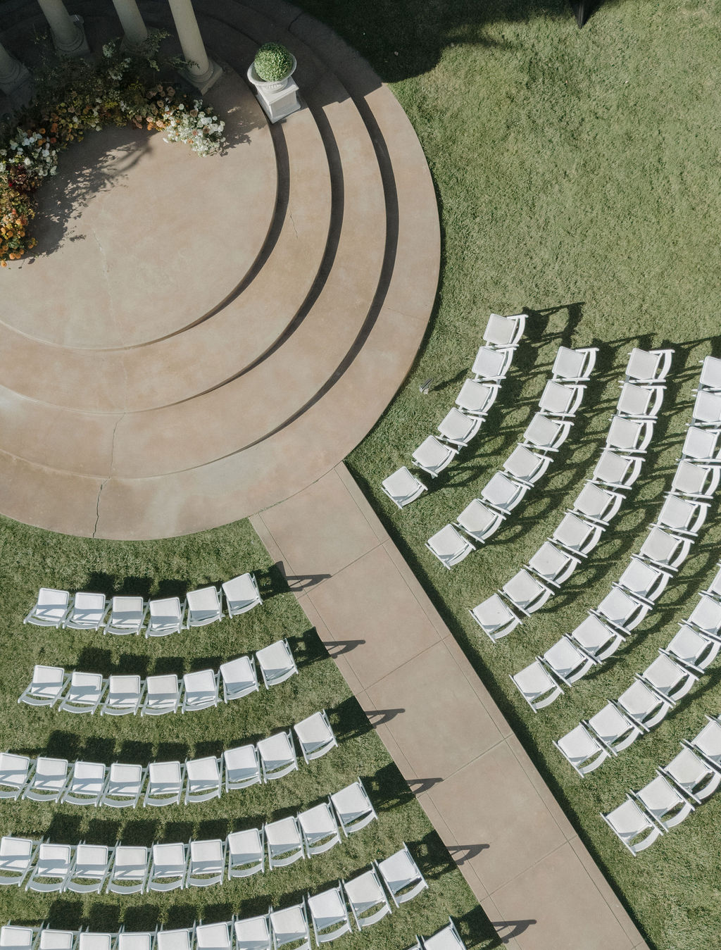 A wedding ceremony for fall wedding ideas